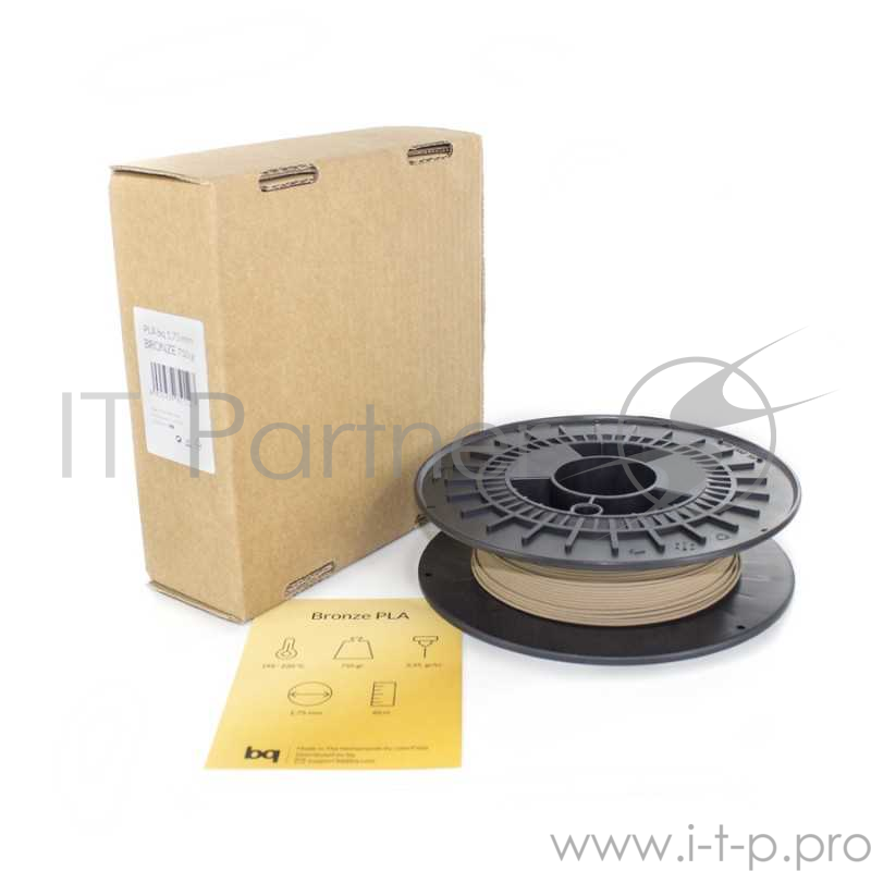 Картридж BQ Bronze Filament PLA 1,75 mm 750 gr