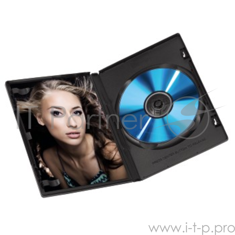 Конверт HAMA Коробка Hama H-51276 Jewel Case для DVD 10 шт. пластик черный