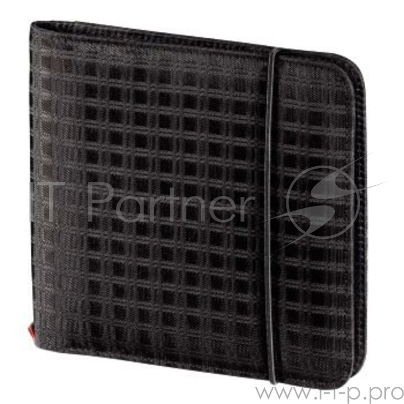 Портмоне Hama на 24CD/DVD Ready for Business H-95606 черный (упак.:1шт)