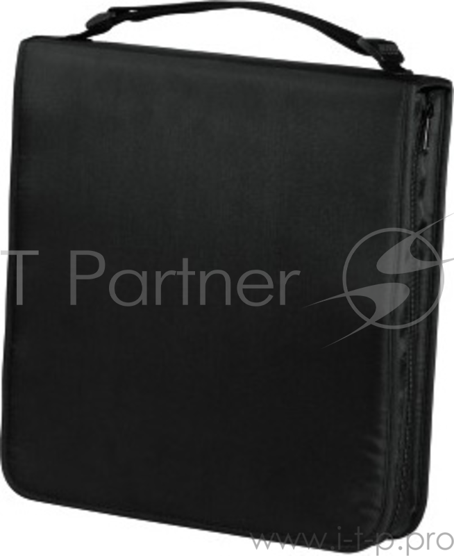 Портмоне Hama на 160CD/DVD H-33834 черный (упак.:1шт)