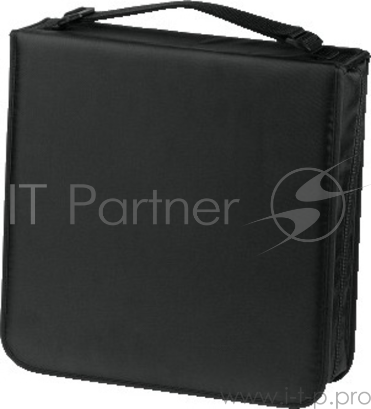 Портмоне Hama на 208CD/DVD H-33835 черный (упак.:1шт)