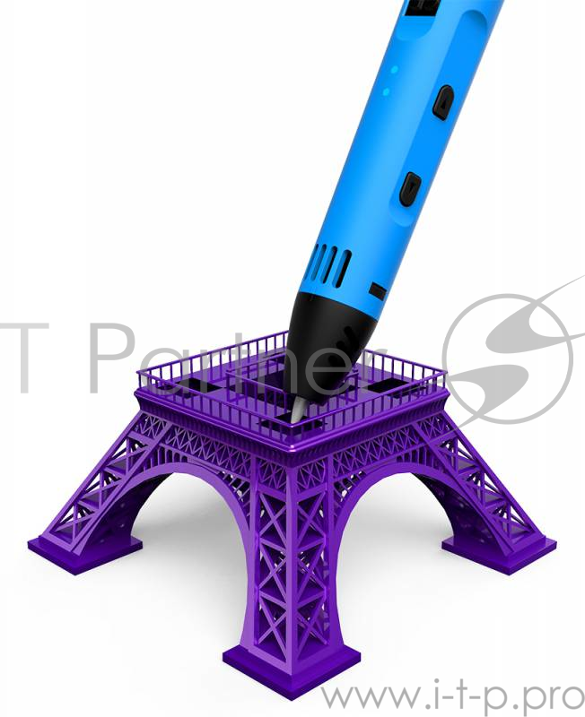 Ручка 3D Cactus CS-3D-LTP2-BL PLA LCD синий