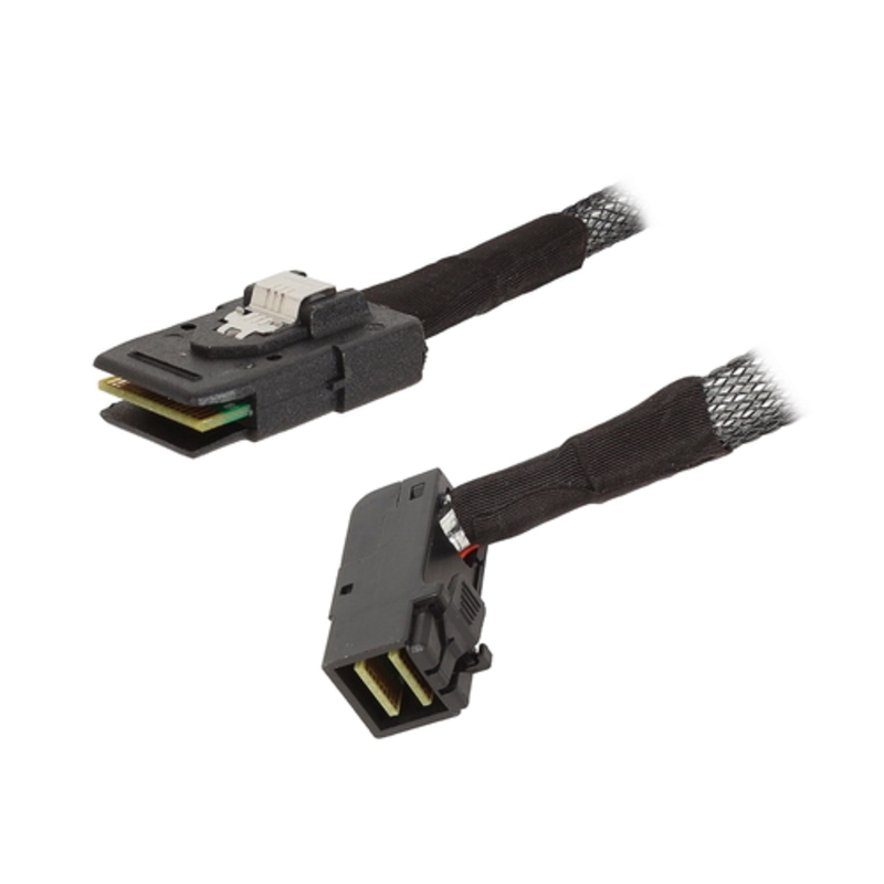 Контроллер Кабель Adaptec 2280200-R {ACK-I-rA-HDmSAS-mSAS-0.8M Кабель SAS внутр., 80см., разъемы SFF8643(угловой) -to- SFF8087}