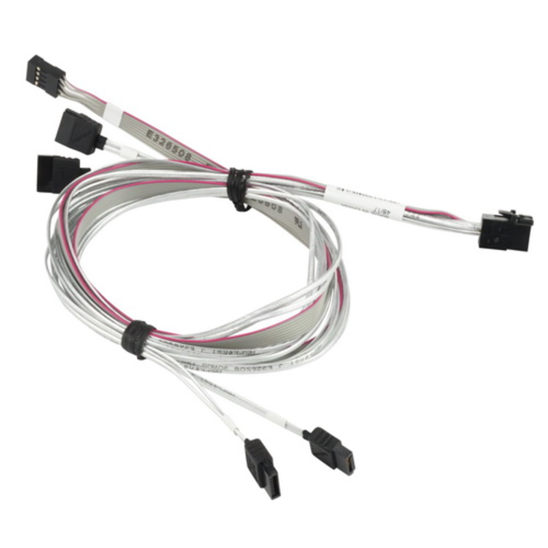 Кабель SuperMicro CBL-SAST-0556 HDmSAS-4xSATA 90/90/75/75cm
