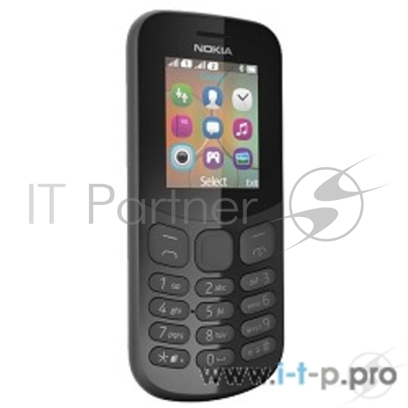 Мобильный телефон NOKIA 130 DS TA-1017 BLACK (2017) A00028615 {1.8'' 160x128,MicroSD,2 Sim, BT}