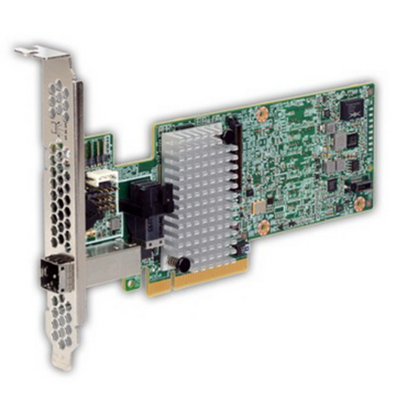 Контроллер LSI MegaRAID SAS9380-4i4e SGL (LSI00439) SAS 12G, (PCI-E 3.0 x8, LP) , RAID 0,1,10,5,6, 8port (1*intSFF8643 + 1*extSFF8644),1GB onboard, К
