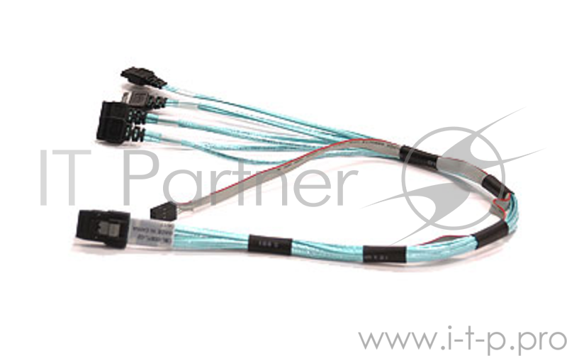 Кабель SMC-CBL-0097L-02 79536-3220, 50cm IPASS TO 4 SATA, PB FREE