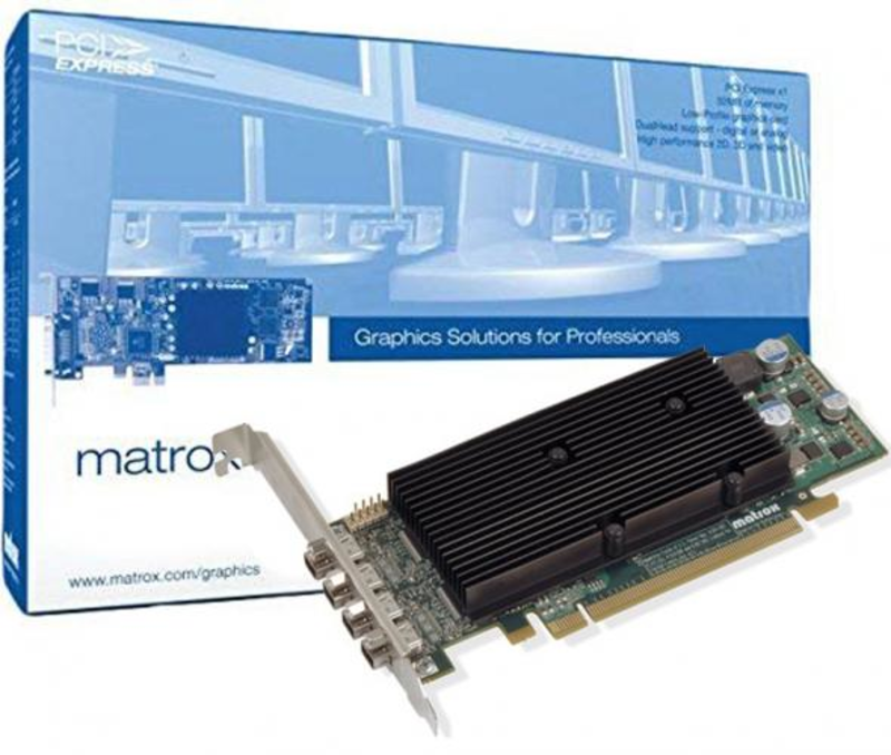 Видеокарта M9148 LP PCIe x16 (M9148-E1024LAF), PCI-Ex16, 1024MB, 4 x Mini DisplayPort, Low Profile Bracket, Max DP Res.- 2560x1600, Max DVI Res.- 1920x1200, Adapters- 4xMini DisplayPort to DisplayPort, 4xDisplayPort to DVI RTL {10}