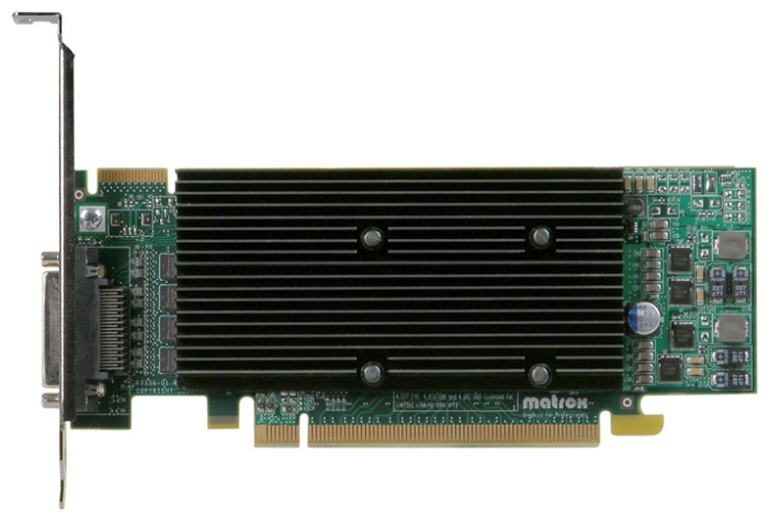 Видеокарта M9140 LP PCIe x16(M9140-E512LAF), PCI-Ex16, 512MB, DDR2,Low Profile Bracket, Connector- KX-20, KX-20 to 4xDVI-I cable, 4x DVI-HD15, Max Digital/Analog Resolution per Output 1920x1200, RTL {10}