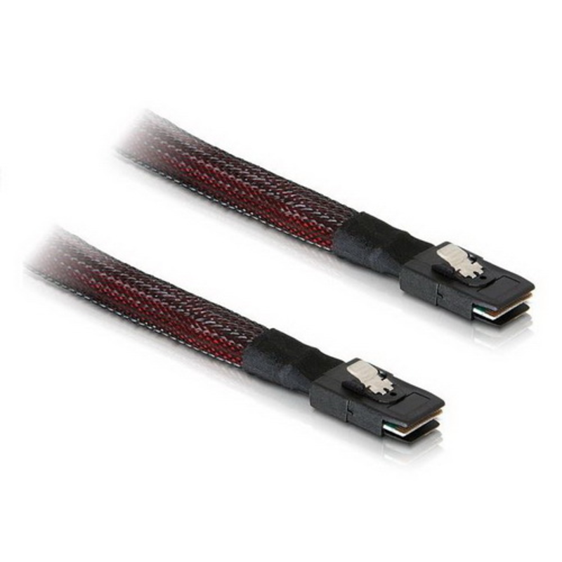 Кабель LSI00255 CBL SFF-8087 MINI-SAS W/Side Band, 0.5M MINI-SAS