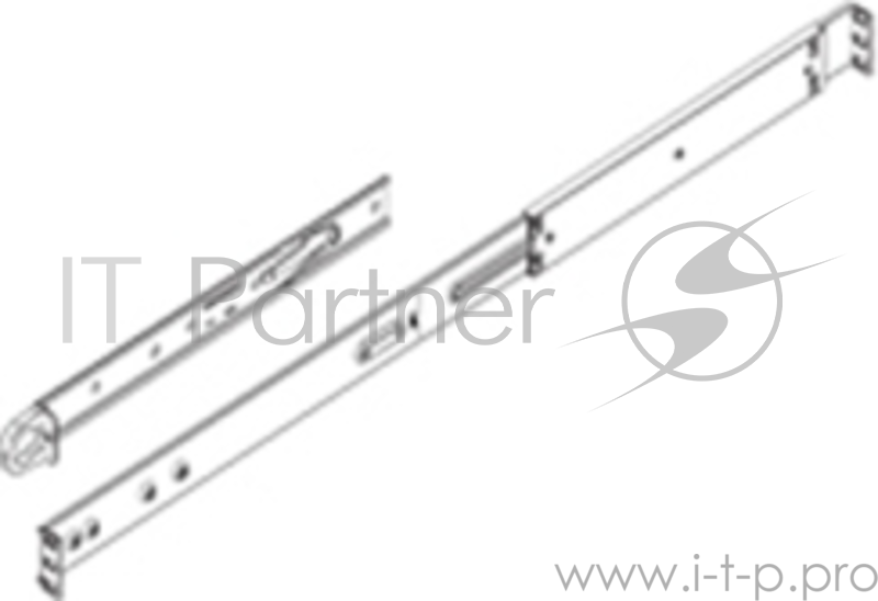 Рельсы корпуса для монтажа в стойку 25.6