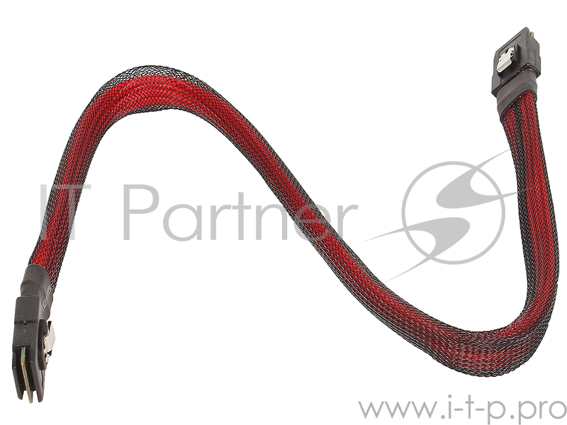 Кабель SAS SFF8087(32pin) - SFF8087(32pin), 50cm (MS36-MS36-050) -Кабель SAS внутренний, разъемы SSF8087 (прямой) - SSF8087(прямой), 50cм.