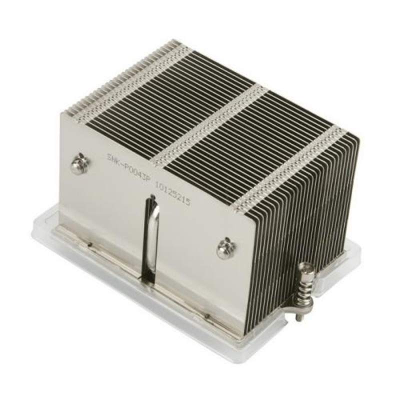 Опция к серверу Supermicro SNK-P0043P 2U (G34, радиатор без вентилятора, Cu + Al + тепловые трубки)