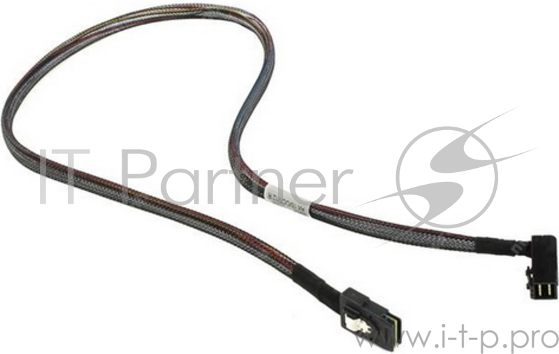 Кабель ACD-RA8643-8087-08M, Internal SFF8643(угловой)-to-SFF8087 (right-angle (SFF-8643) to SFF-8087), 75cm