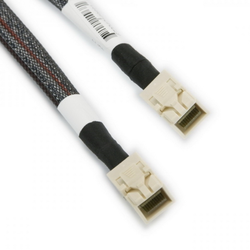 Кабель Supermicro CBL-SAST-0590 Internal Mini-SAS HD cable for PCIe SSD NVMe, 70cm,30AWG.