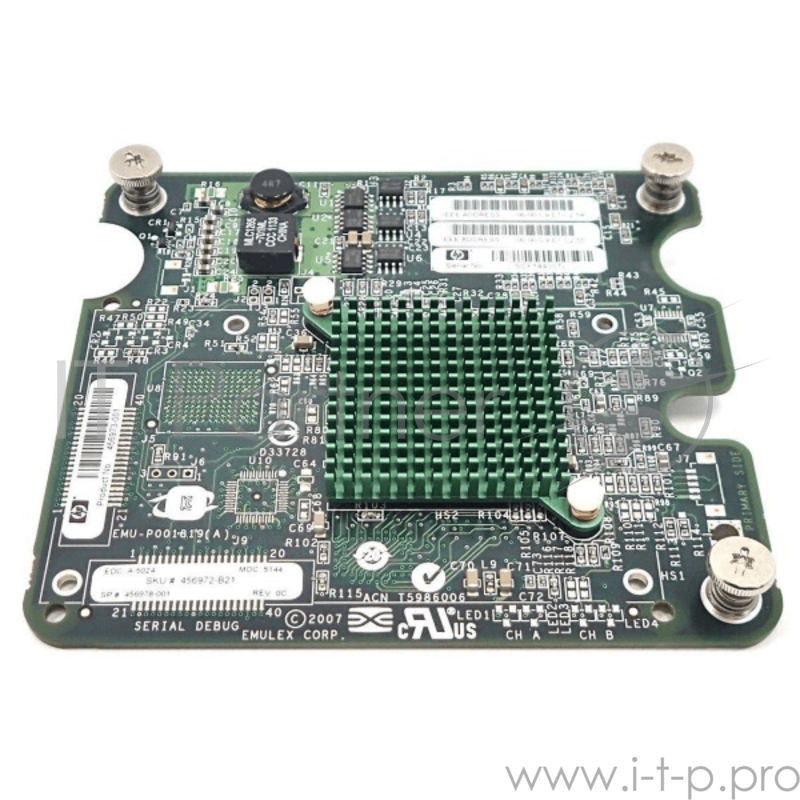 Плата коммуникационная Lenovo Emulex 8Gb Fibre Channel Expansion Card (CIOv) for IBM BladeCenter