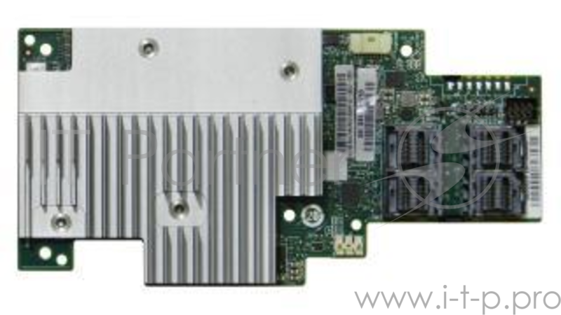 Плата контроллера RAID-массива Intel® RAID Module RMSP3AD160F Tri-mode PCIe/SAS/SATA Full-Featured RAID Mezzanine Module, SAS3516, 16 int. ports PCIe/SAS/SATA, RAID 0, 1, 10, 5, 50, 6, 60 +JBOD, Cache 4GB, SIOM PCIe x8 Gen3