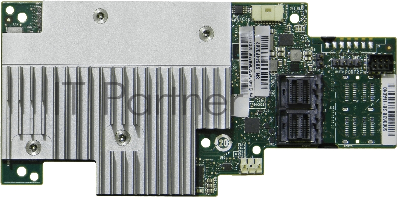 Плата контроллера RAID-массива Intel® RAID Module RMSP3CD080F Tri-mode PCIe/SAS/SATA Full-Featured RAID Mezzanine Module, SAS3508, 8 int. ports PCIe/SAS/SATA, RAID 0, 1, 10, 5, 50, 6, 60 +JBOD, Cache 4GB, SIOM PCIe x8 Gen3