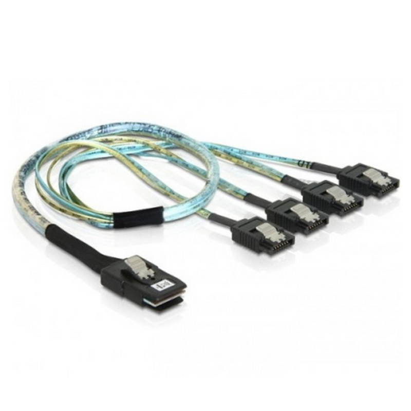 Кабель Supermicro CBL-SAST-0388L-02 Internal Mini SAS/IPASS to 4x SATA cable