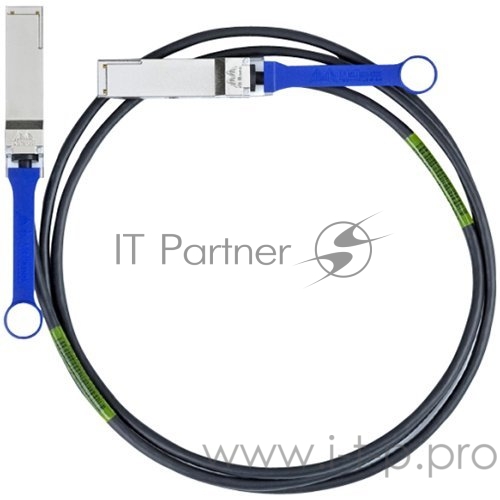 Кабель Mellanox Passive Copper cable, VPI, up to 100Gb/s, QSFP, LSZH, 3m