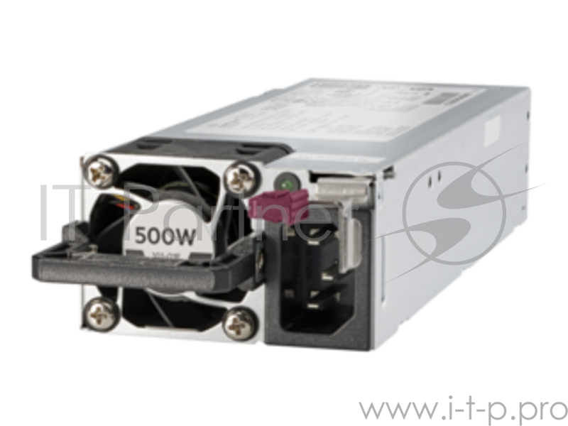 Блок питания HPE 500W Flex Slot Platinum Hot Plug Low Halogen Power Supply Kit с горячей заменой