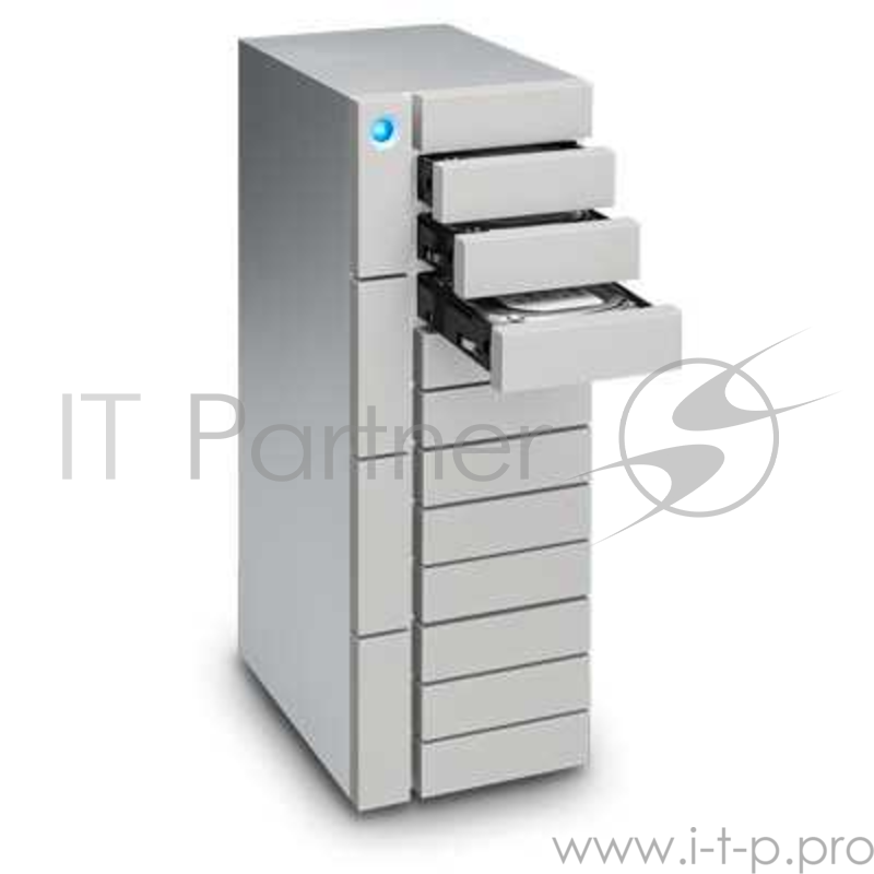 Накопитель на жестком магнитном диске LaCie Внешнее хранилище LaCie STFJ48000400 48Tb LaCie 12big Thunderbolt 3 USB 3.1 TYPE C Silver
