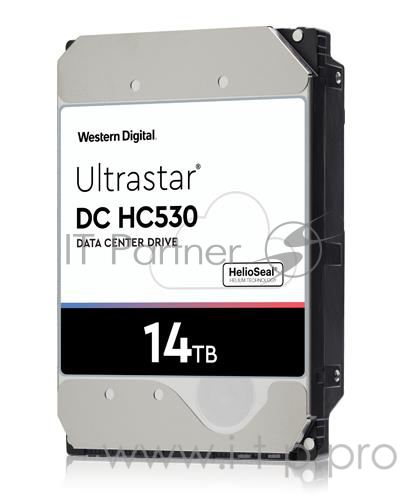 Жесткий диск HDD Server WD/HGST ULTRASTAR HE14 (3.5’’, 14TB, 512MB, 7200 RPM, SATA 6Gb/s, 512E SE), SKU: 0F31284