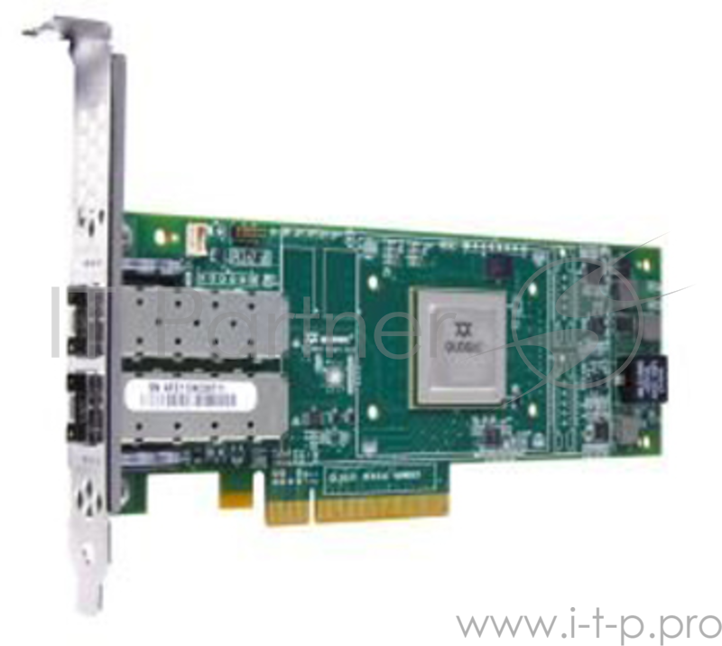 Контроллер Qlogic QLE2672-CK 16Gb Dual Port FC HBA x8 PCIe LC multi-mode optic