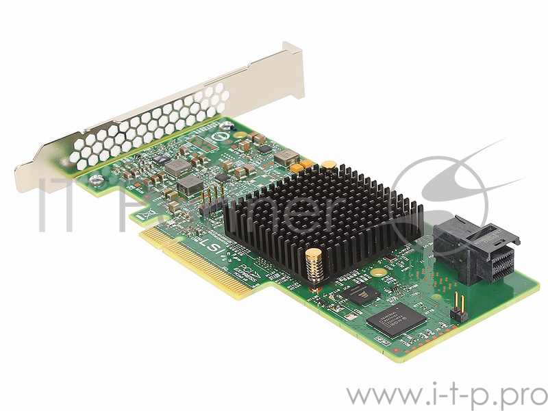 Контроллер LSI 9300-4I SGL 12Gb/s HBA 4i-ports (LSI00346)