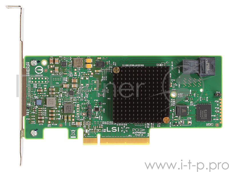 Контроллер LSI 9300-4I SGL 12Gb/s HBA 4i-ports (LSI00346)