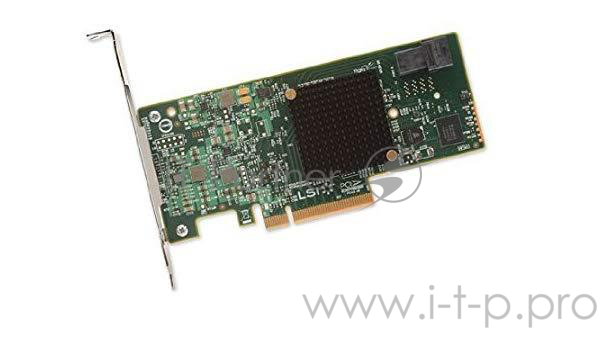 Контроллер LSI 9300-4I SGL 12Gb/s HBA 4i-ports (LSI00346)