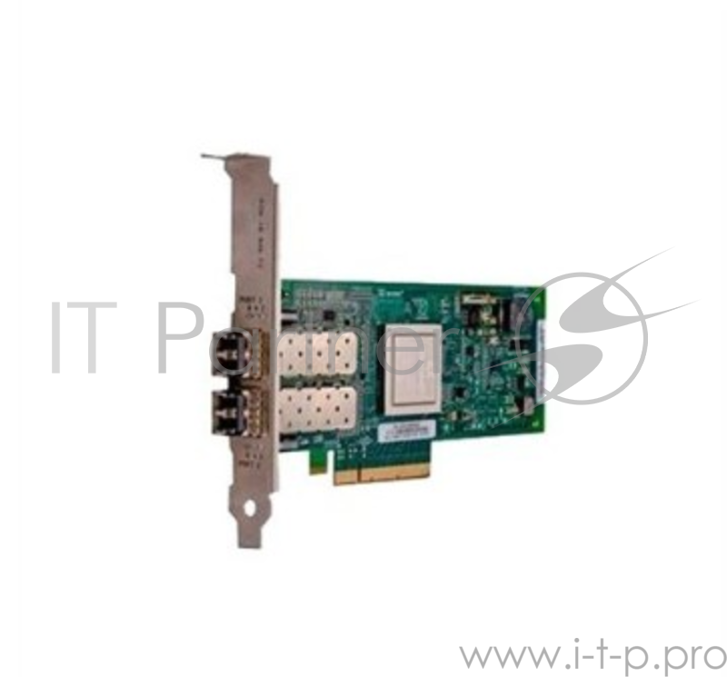 Контроллер DELL NIC QLogic 2562 Dual Port, 8Gb Fibre Channel HBA, Low Profile (analog 406-10471)