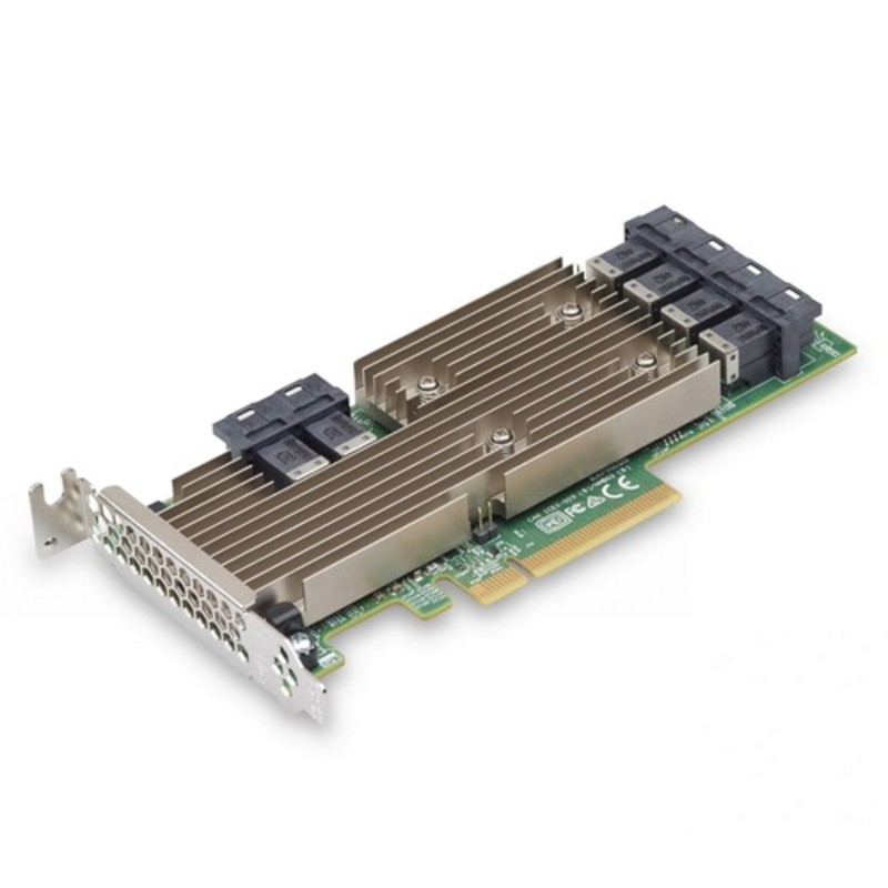 Контроллер SAS 9305-24i SGL (05-25699-00), PCI-E 3.0 x8, 24port int 12Gb/s, SAS/SATA HBA, RTL (5)