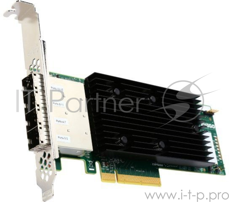 Контроллер SAS 9305-16E SGL (05-25704-00) PCI-E 3.0 x8, 16port ext 12Gb/s, SAS/SATA HBA