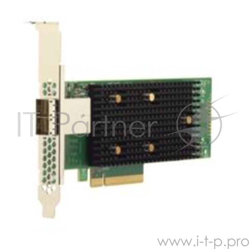 Контроллер SAS 9400-8e SGL (05-50013-01), PCIe 3.1 x8 LP, Tri-Mode SAS/SATA/NVMe 12G HBA, 8port(1*ext SFF8644), 3408 IOC