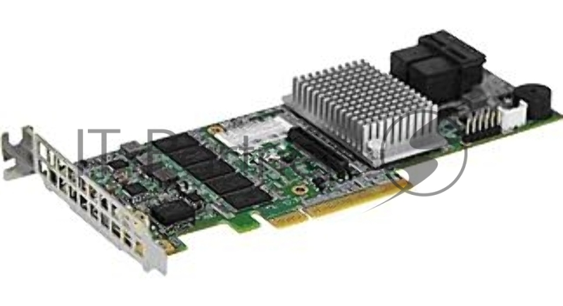 Контроллер Supermicro AOC-S3108L-H8iR-16DD 8 ports (Int), 12Gbs (SAS3), 2GB DDR3 Cache, RAID 0, 1, 5, 6, 10, 50, 60 - Low Profile