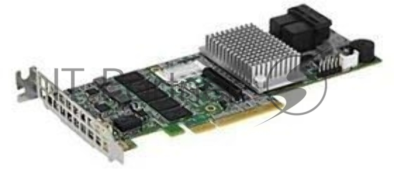 Контроллер Supermicro AOC-S3108L-H8iR-16DD 8 ports (Int), 12Gbs (SAS3), 2GB DDR3 Cache, RAID 0, 1, 5, 6, 10, 50, 60 - Low Profile