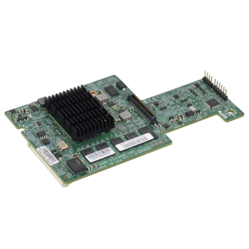 Контролер AOM-S3108M-H8L-O Low Profile 12Gb/s Eight-Port SAS Internal RAID Mezzanine Card