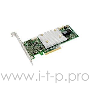 Контроллер Microsemi Adaptec SmartRAID 3151-4i Single, 2294900-R, 4 internal ports, 1 x SFF-8643, RAID 0, 1, 5, 6, 50, 60, 1 ADM, 10 ADM
