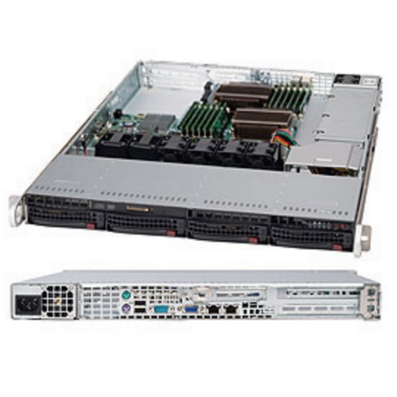 Корпус Supermicro CSE-815TQ-600WB
