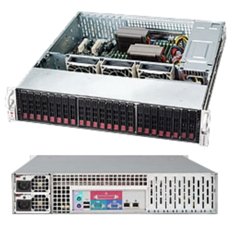 Корпус SuperMicro CSE-216E16-R1200LPB 2x1200W черный