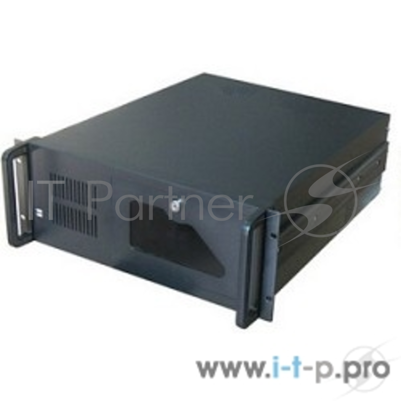 Корпус Procase B440-B-0 черный {4U глубина 450мм, внешн 2x5.25, 1x3.5, внутр 7xHDD, MB 12