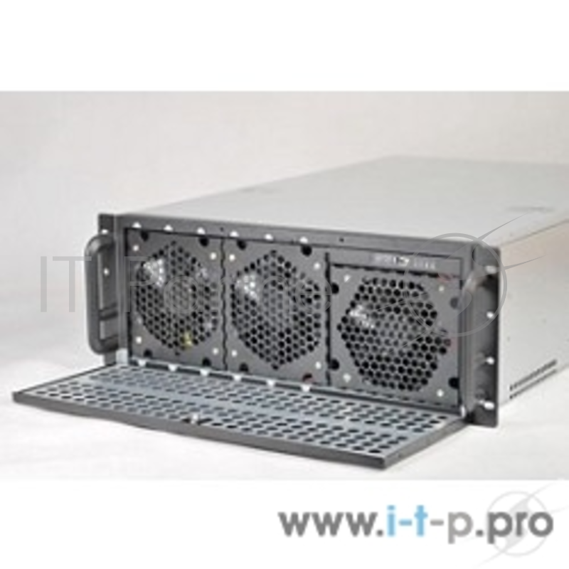 Корпус Procase EB410S-B-0 черный {4U глубина 480мм, MB 12