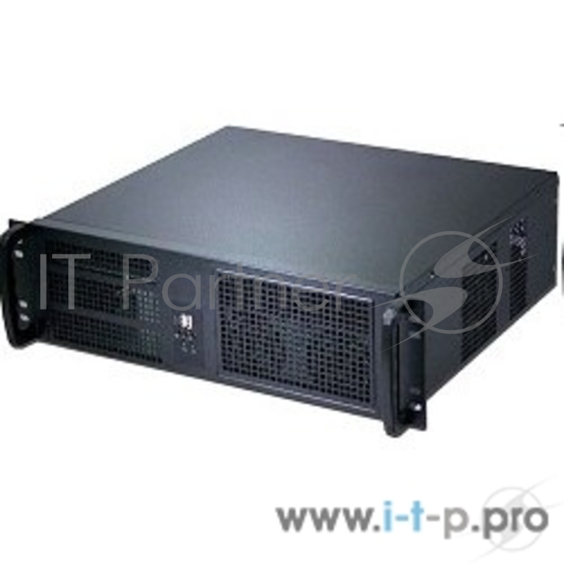 Корпус Procase EM338-B-0 {3U глубина 380мм, внешн 3x5.25,внутр 9xHDD, MB 12