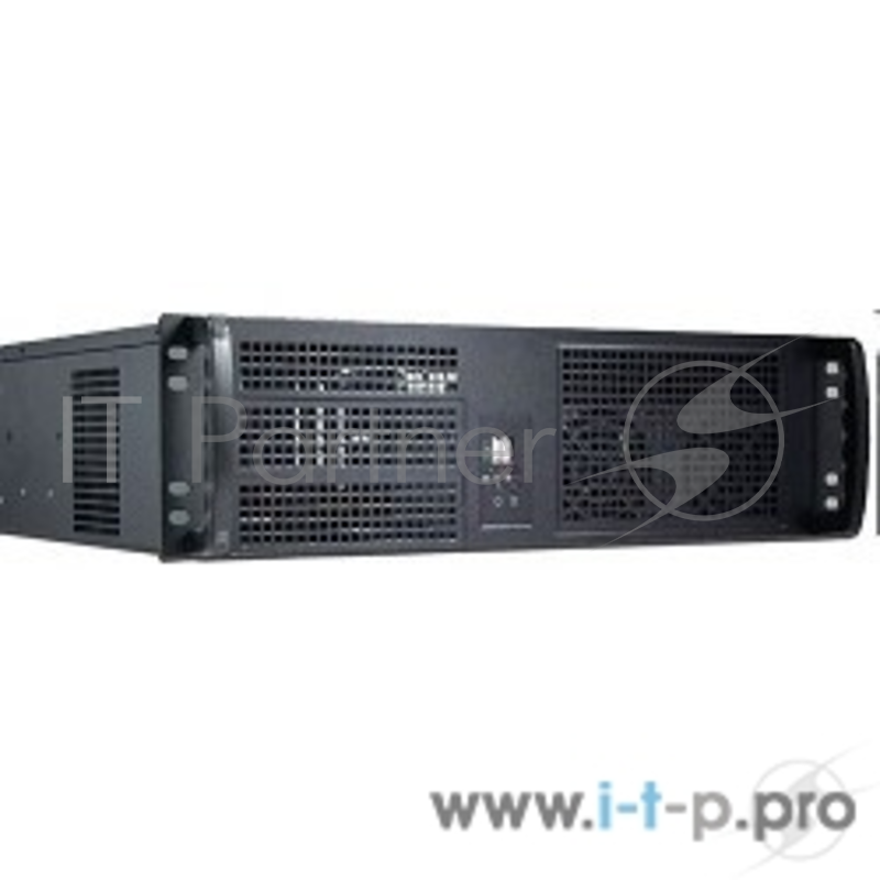 Корпус Procase EM338-B-0 {3U глубина 380мм, внешн 3x5.25,внутр 9xHDD, MB 12