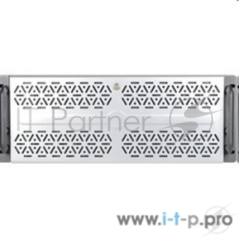 Корпус Procase EB410-B-0 черный {4U глубина 550мм, внешн 3x5.25, внутр 10xHDD, MB 12