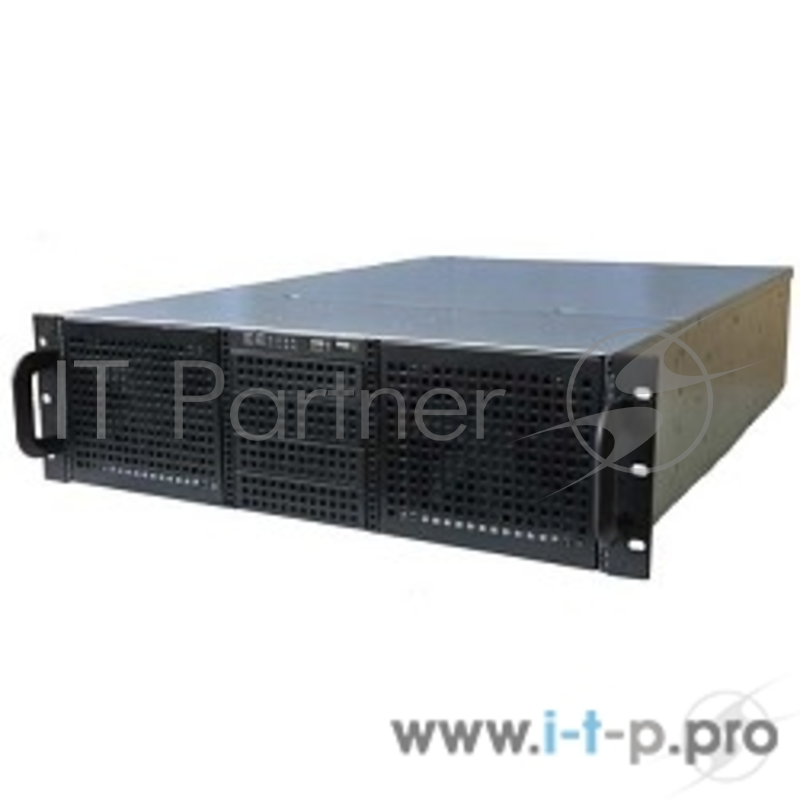 Корпус Procase EB306L-B-0 черный {3U глубина 650мм, MB 12