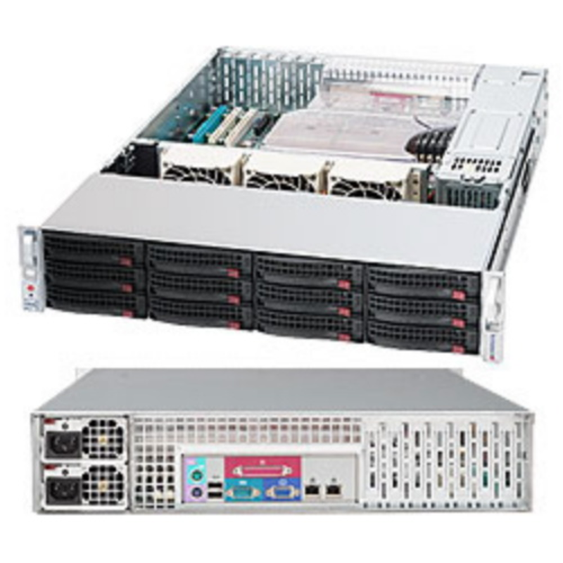 Корпус SuperMicro CSE-826E16-R1200LPB 2U 12x3.5