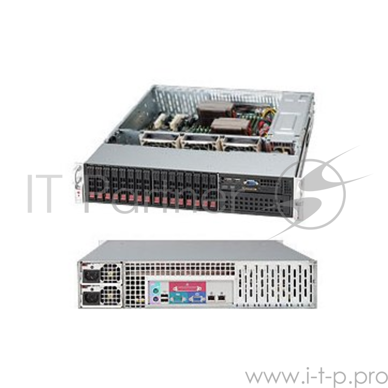 Корпус SERVER CHASSIS 2U 920W CSE-213AC-R920LPB SUPERMICRO