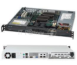 Корпус SuperMicro CSE-512F-350B 350W черный